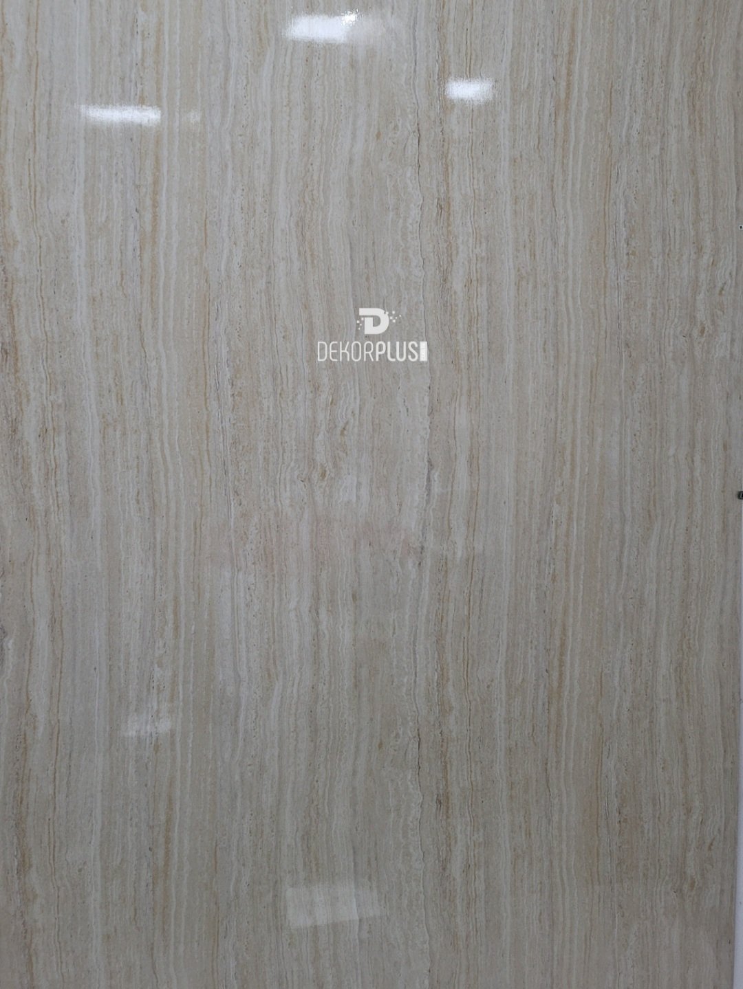 122x280cm Traverten Mermer Desenli Pvc Duvar Paneli - Görsel 2