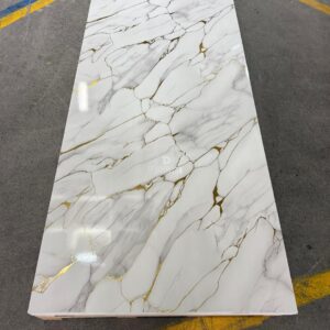 122x280cm Luna Gold 109 Mermer Desenli Pvc Duvar Paneli