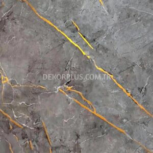 122x280cm Orvia Gold 213 Mermer Desenli Pvc Duvar Paneli