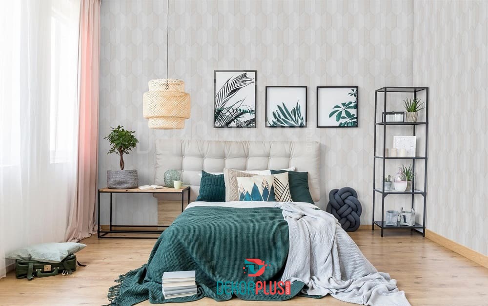 Vera 1501-2 Krem Renk Geometrik Desen Duvar Kağıdı
