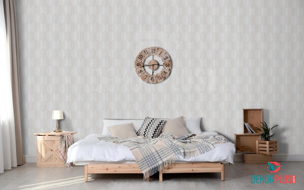 Vera 1501-2 Krem Renk Geometrik Desen Duvar Kağıdı - Görsel 5