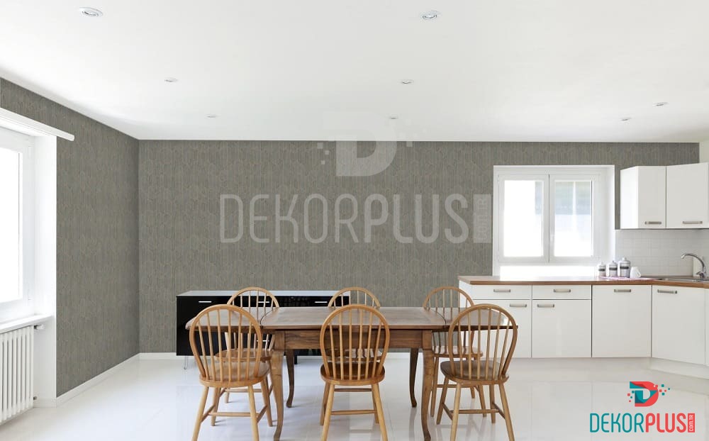 Vera 1514-4 Koyu Gri Renk, Geometrik Desenli Duvar Kağıdı - Görsel 5