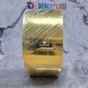 90mm Dekoratif Gold Şerit (9cm) (Kendinden Yapışkanlı)